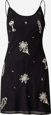 TOPSHOPHaljina - crna boja: prednji dio