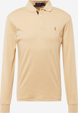 T-Shirt Polo Ralph Lauren en beige : devant