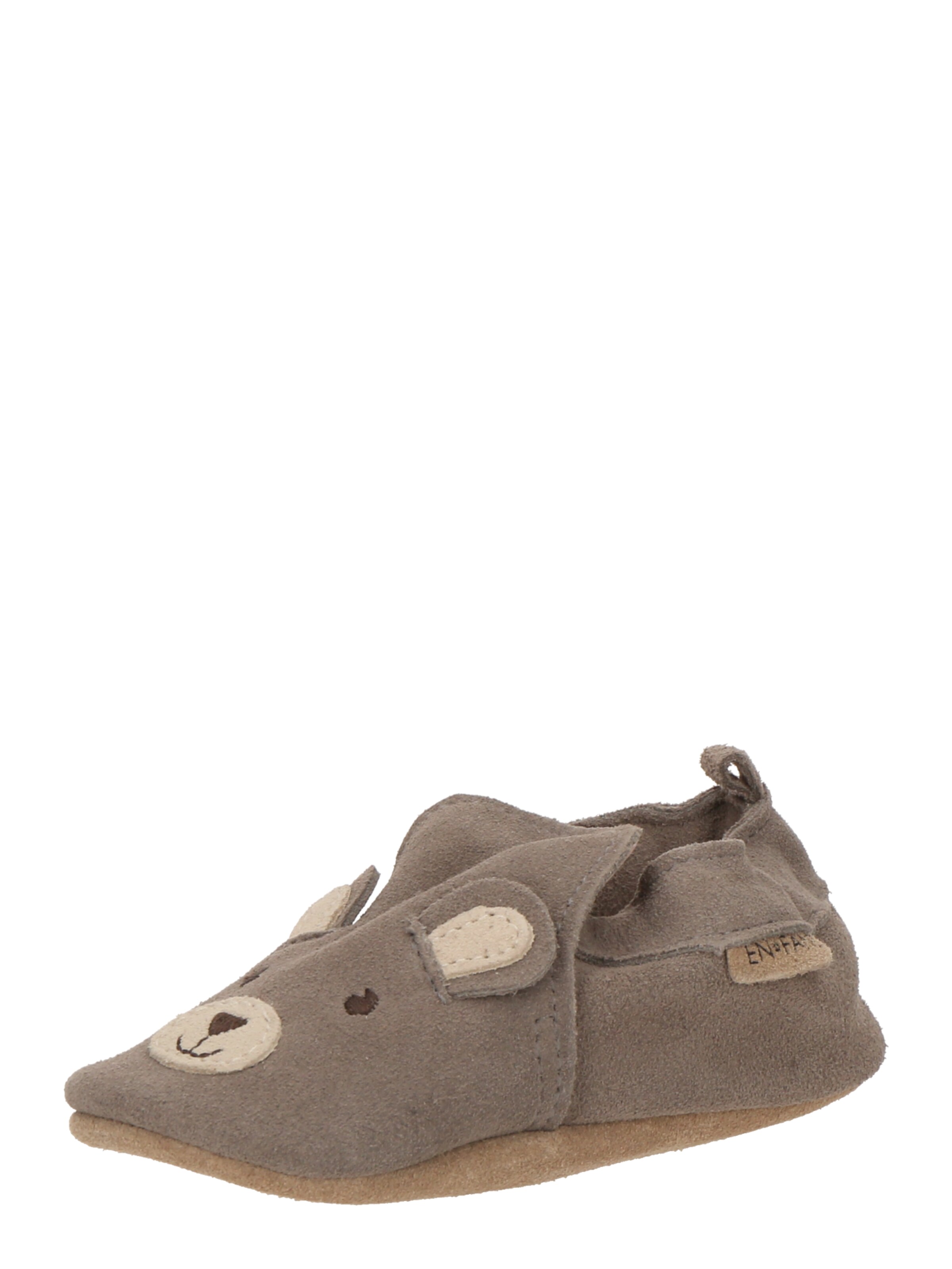 EN FANT Hausschuh in Braun: Vorderseite
