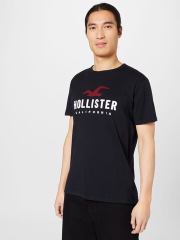 HOLLISTER T-Shirt in Schwarz: predná strana