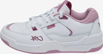 Sneaker bassa di K1X in bianco: frontale
