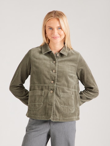 WHITE STUFF Between-season jacket 'Carrie' in Green: front