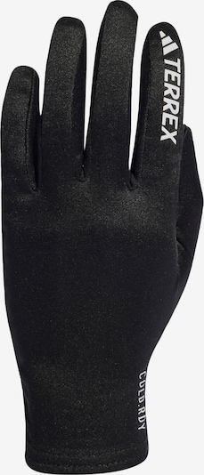 ADIDAS TERREX Athletic Gloves in Black / White, Item view