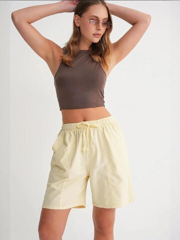 MixRay Shorts in Gelb: Vorderseite