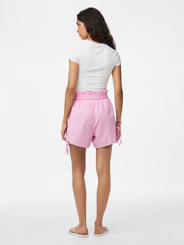 PIECES Regular Broek 'PCAlma' in Roze