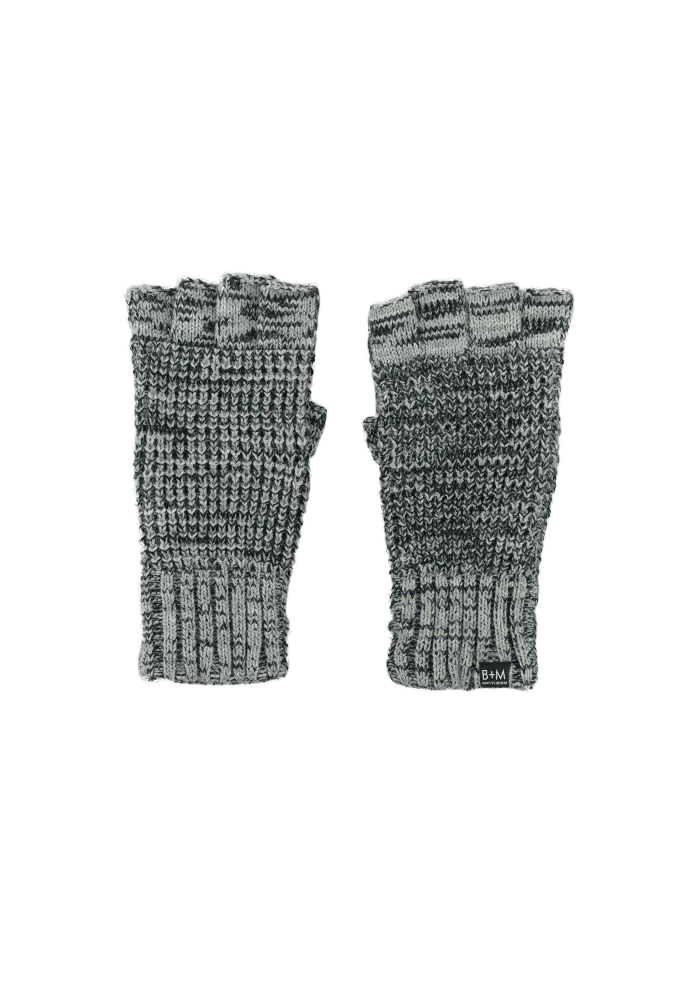 Bickley + Mitchell Γάντια με κομμένα δάχτυλα σε γκρι