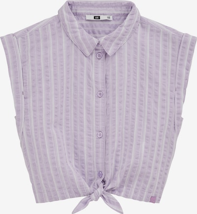WE Fashion Pusero koossa 98-104 värissä vaaleanvioletti / valkoinen, Tuotenäkymä