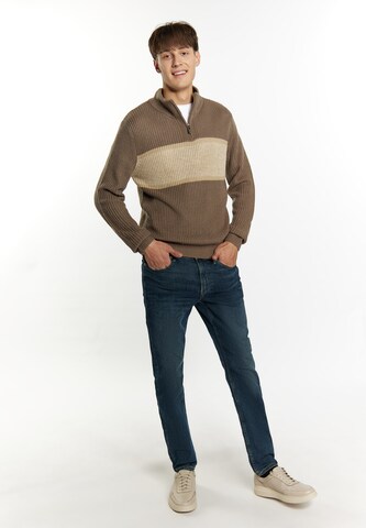 MO Sweater 'Rovic' in Brown