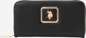 juoda U.S. POLO ASSN. Piniginė: priekis