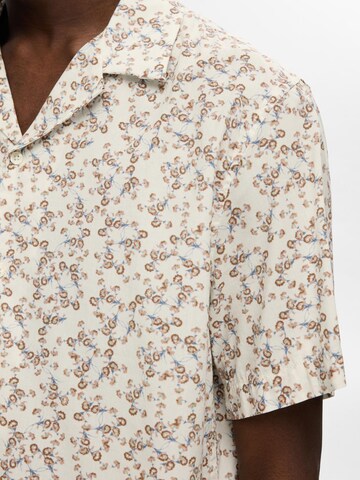 SELECTED HOMME Regular fit Srajca | bež barva