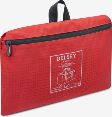 Borsa da viaggio di Delsey Paris in rosso