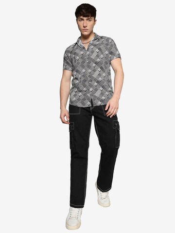 Campus Sutra - Ajuste confortable Camisa 'Jonah' en gris