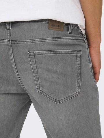 ONLY Baggy Trousers 'Ply' in Grey