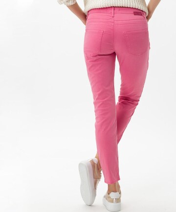 BRAX Slim fit Pants 'Shakira' in Pink: back