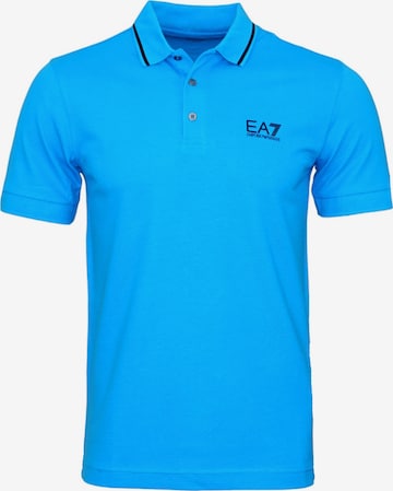 EA7 Emporio Armani Shirt in Blauw: voorkant