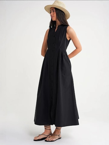 MixRay Shirt dress in Black