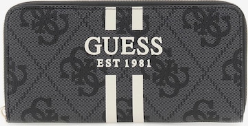 GUESS Portemonnaie 'Laurel' in Schwarz: Vorderseite