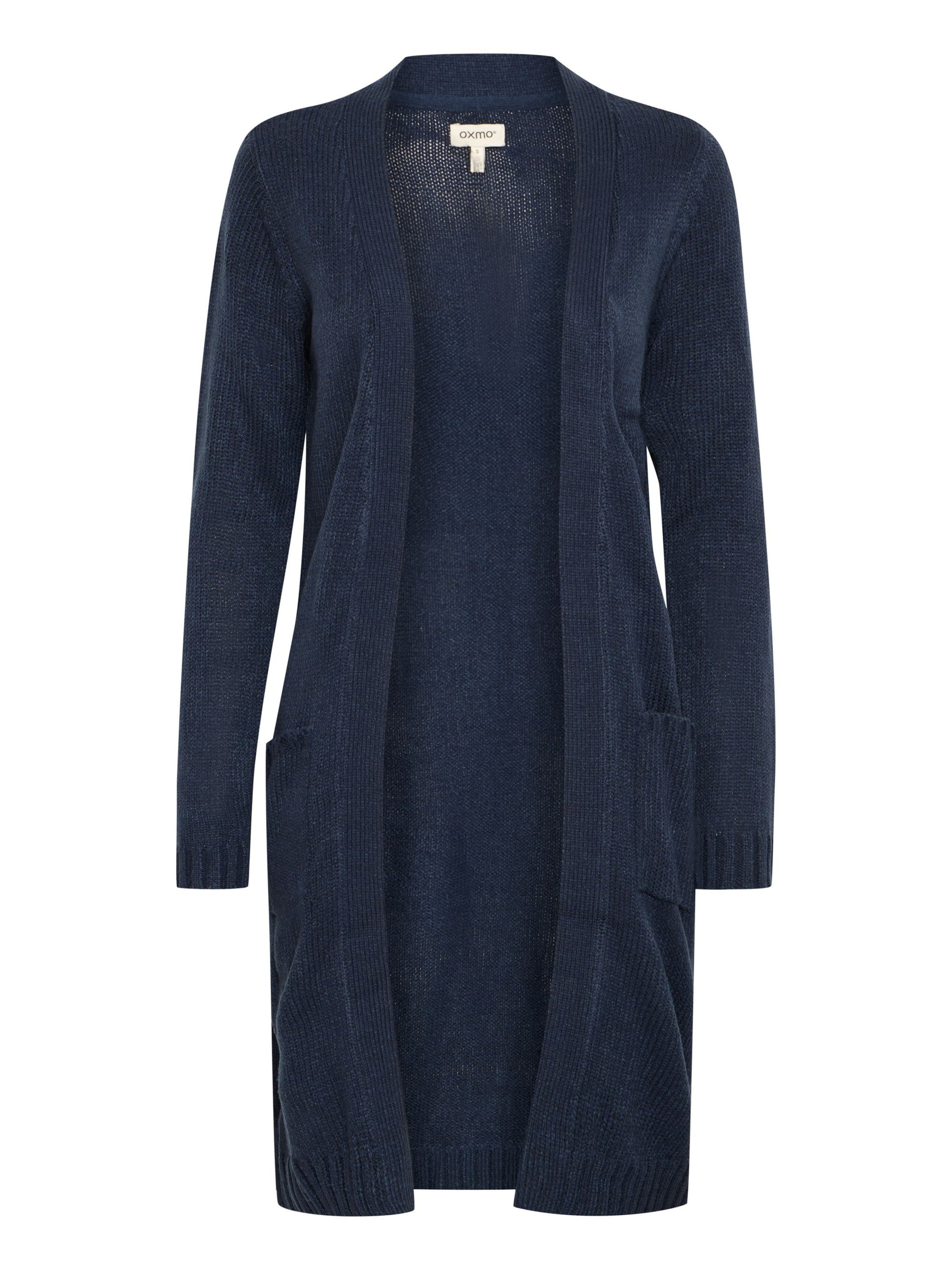 Oxmo - Casaco de malha 'CABBA' em azul: frente