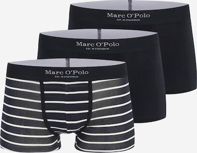 Marc O'Polo Boxershorts in dunkelblau / weiß, Produktansicht