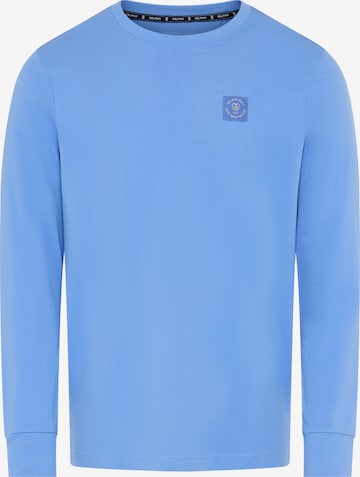 DELMAO Shirt in Blau: Vorderseite