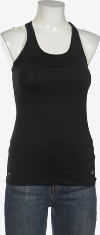 NIKE Top & Shirt in S in Black: front