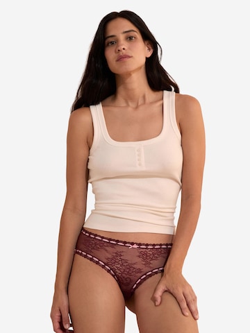 Slip 'Ella' ETAM en rouge