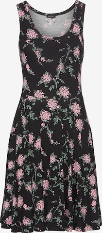 LAURA SCOTT Summer Dress in Black: front