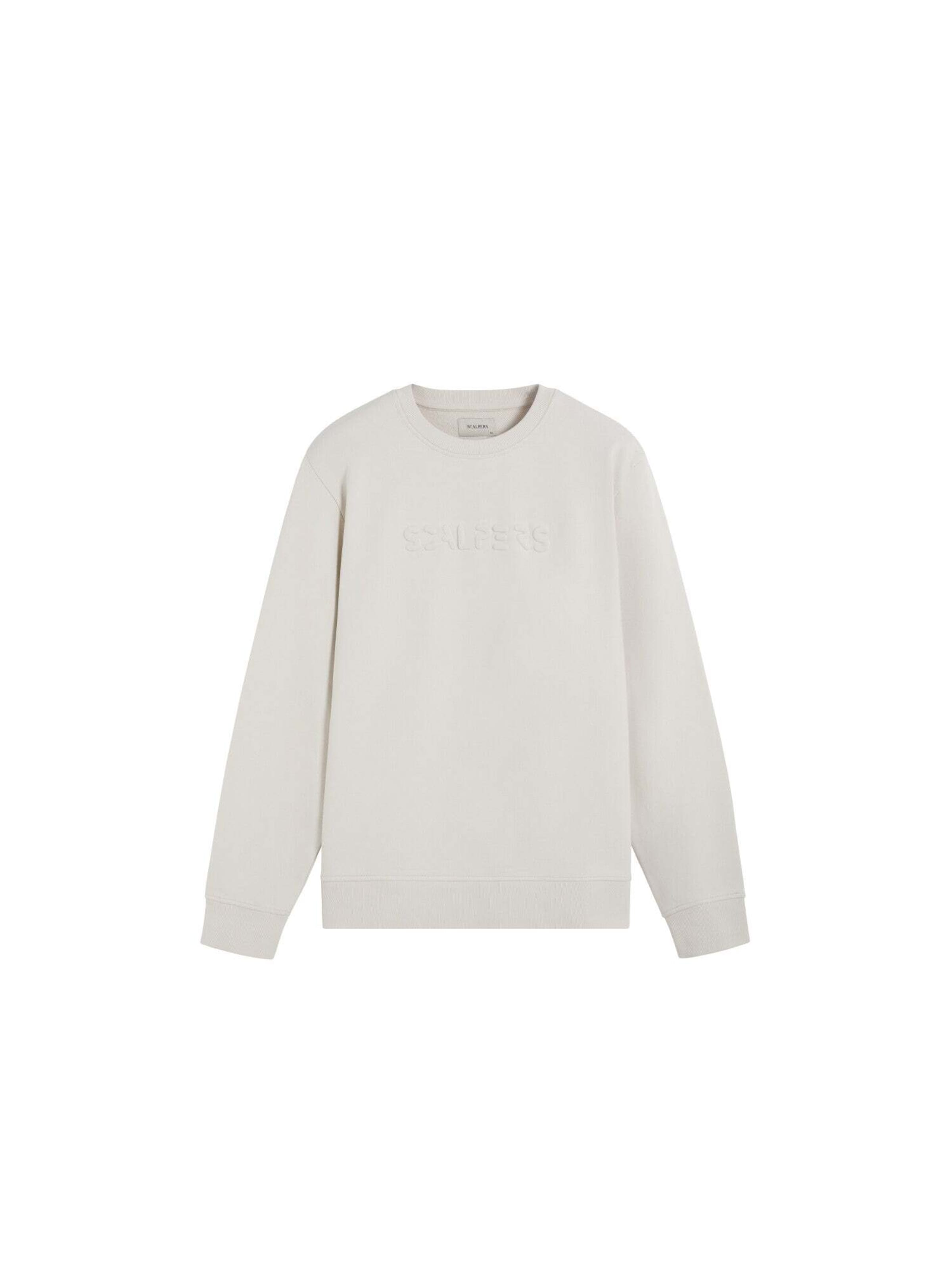 Scalpers Sweatshirt in Grey: front