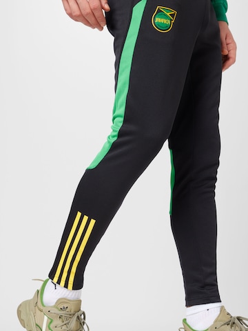 ADIDAS PERFORMANCE Slim fit Workout Pants 'Jamaica Tiro 23 ' in Black