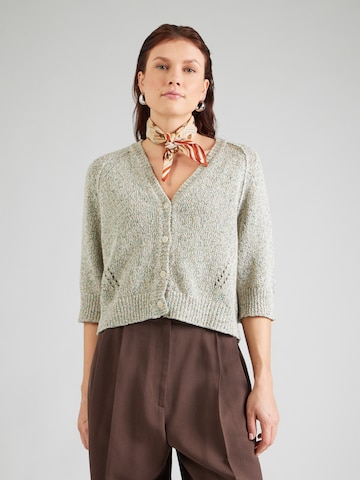 MOS MOSH Knit Cardigan 'MMLizet' in Beige: front