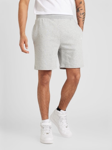 NEW ERA Normální Kalhoty – šedá: přední strana