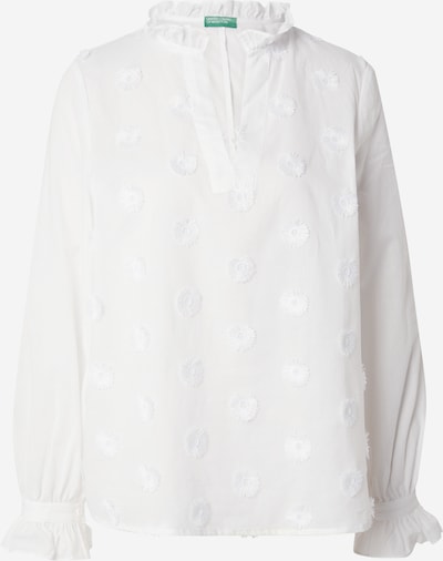 UNITED COLORS OF BENETTON Bluse i hvid, Produktvisning
