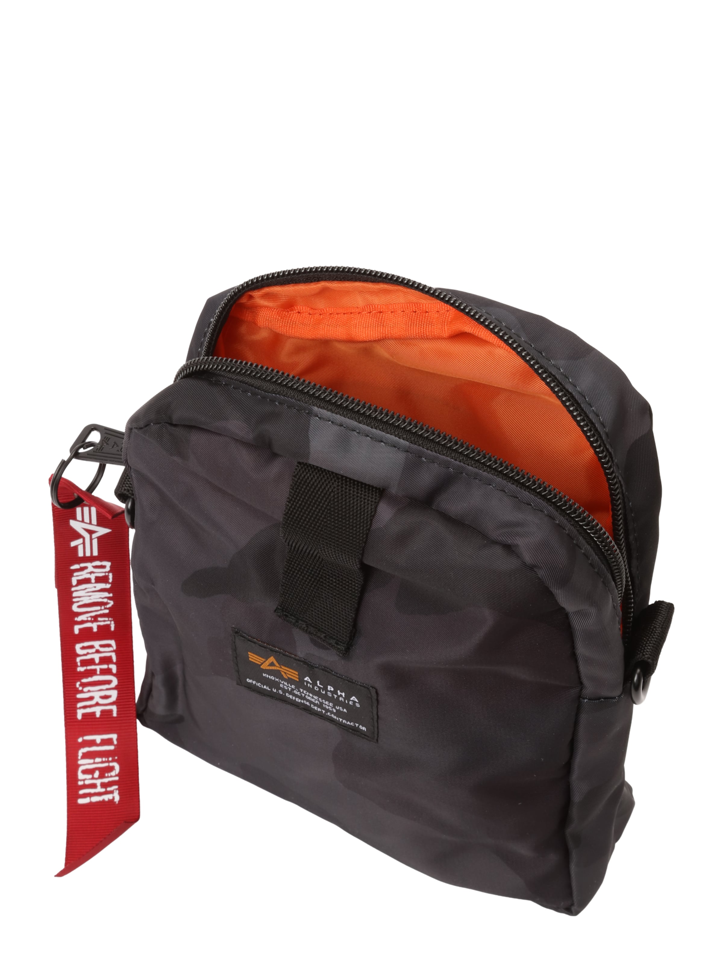 ALPHA INDUSTRIES Crossbody Bag in Grey