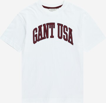 GANT T-shirt i vit: framsida