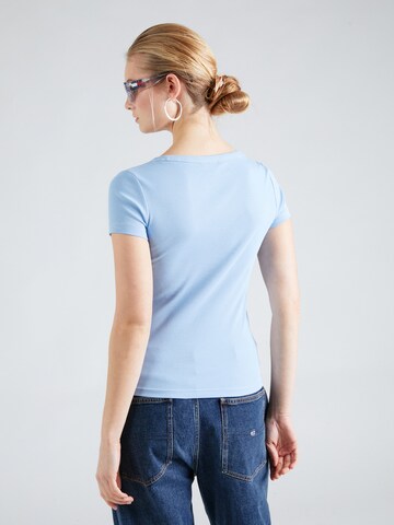 Tommy Jeans Shirt 'ESSENTIAL' in Blau