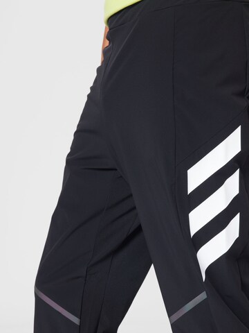 ADIDAS TERREX Ozke Športne hlače 'Agravic Hybrid' | črna barva