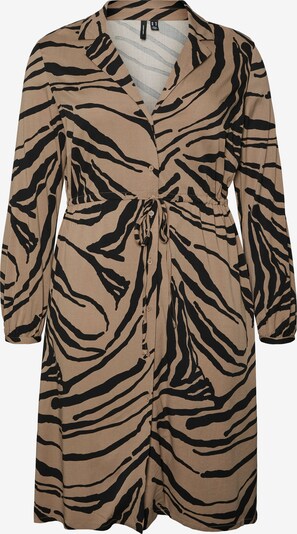 Vero Moda Curve Blusenkleid 'Zee' en braun / schwarz, Vue avec produit