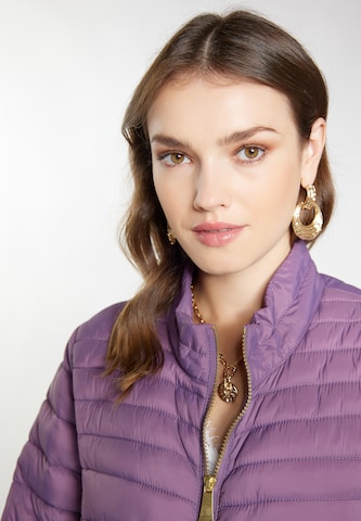 faina Between-Season Jacket in Purple