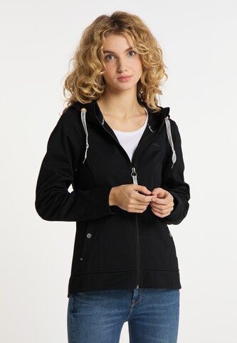 Schmuddelwedda - Chaqueta funcional en negro: frente