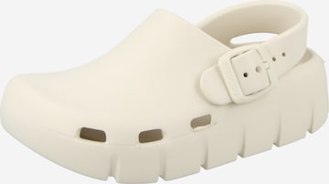 BIRKENSTOCK Avonaiset kengät 'Birki-Flow' värissä valkoinen: etupuoli