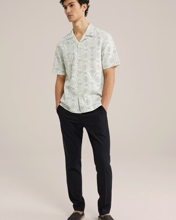 Coupe regular Chemise WE Fashion en blanc