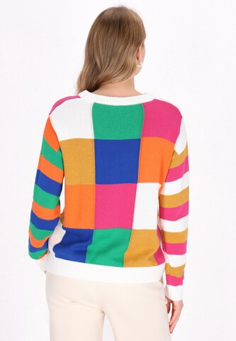 Pull-over 'Back To School' MYMO en mélange de couleurs