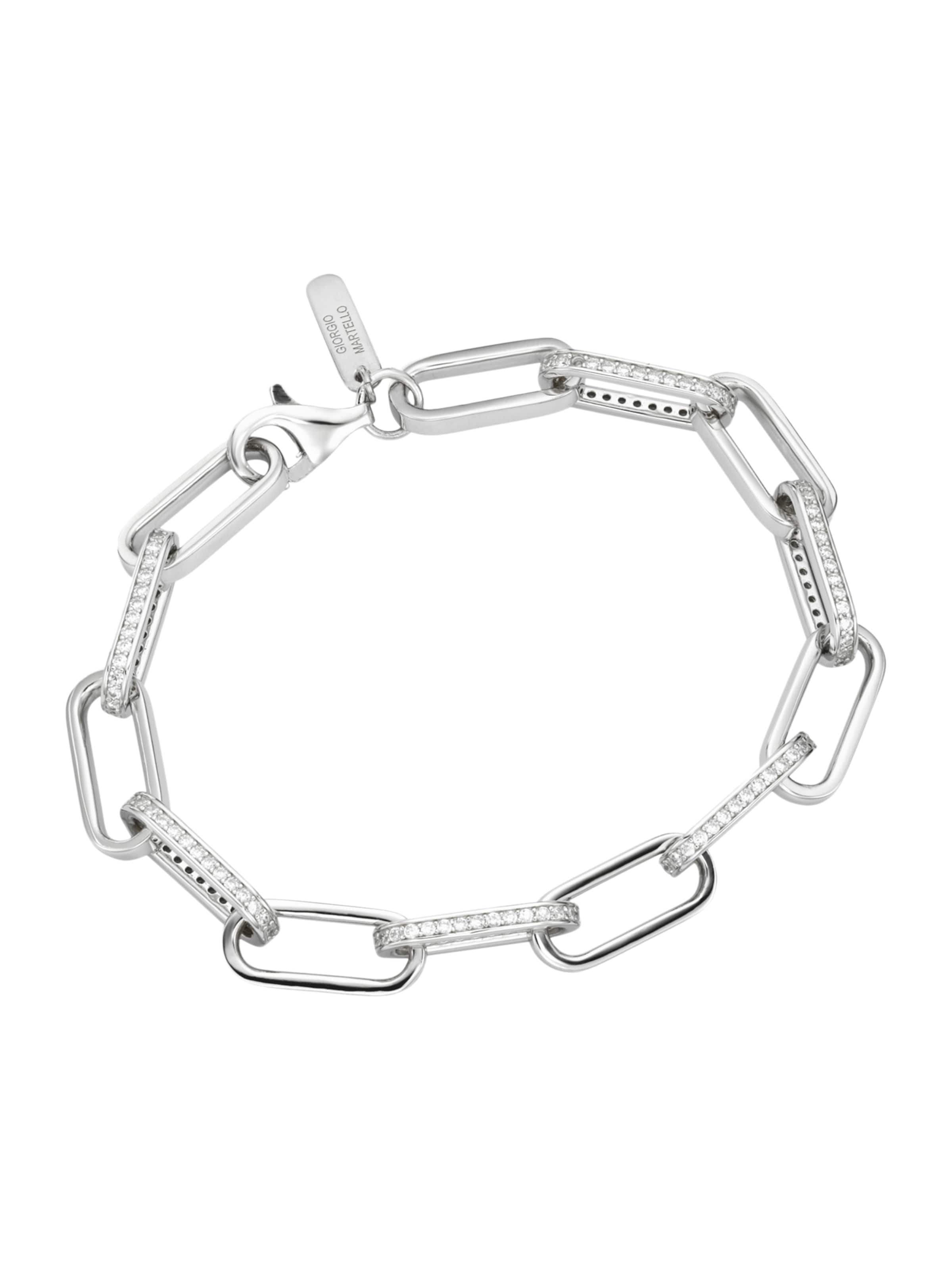 Giorgio Martello Milano - Pulsera en plata: frente