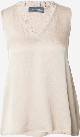 MOS MOSH Blouse in Beige: front
