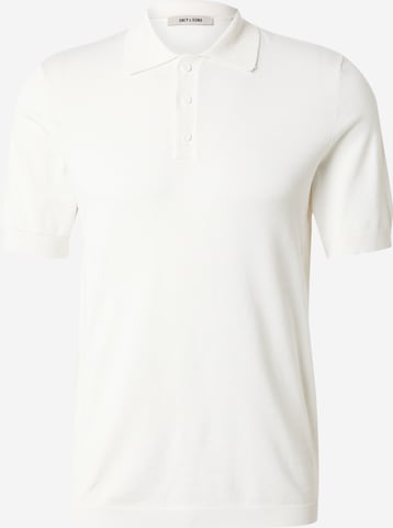 Only & Sons Пуловер 'ONSWYLER' в бяло: отпред