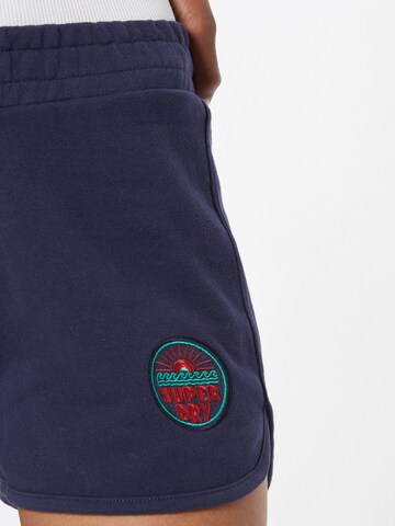 Superdry - regular Pantalón 'Cali' en azul