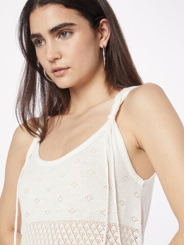 Stefanel Knitted Top in White