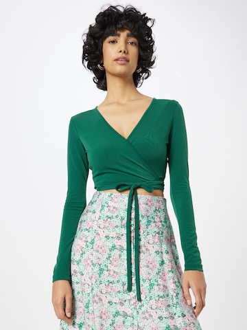 ABOUT YOU Shirt 'Thamara' in Groen: voorkant