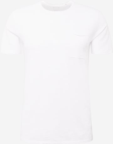 T-Shirt Marc O'Polo en blanc : devant