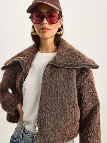 Bianco Lucci Tussenmantel in Bruin